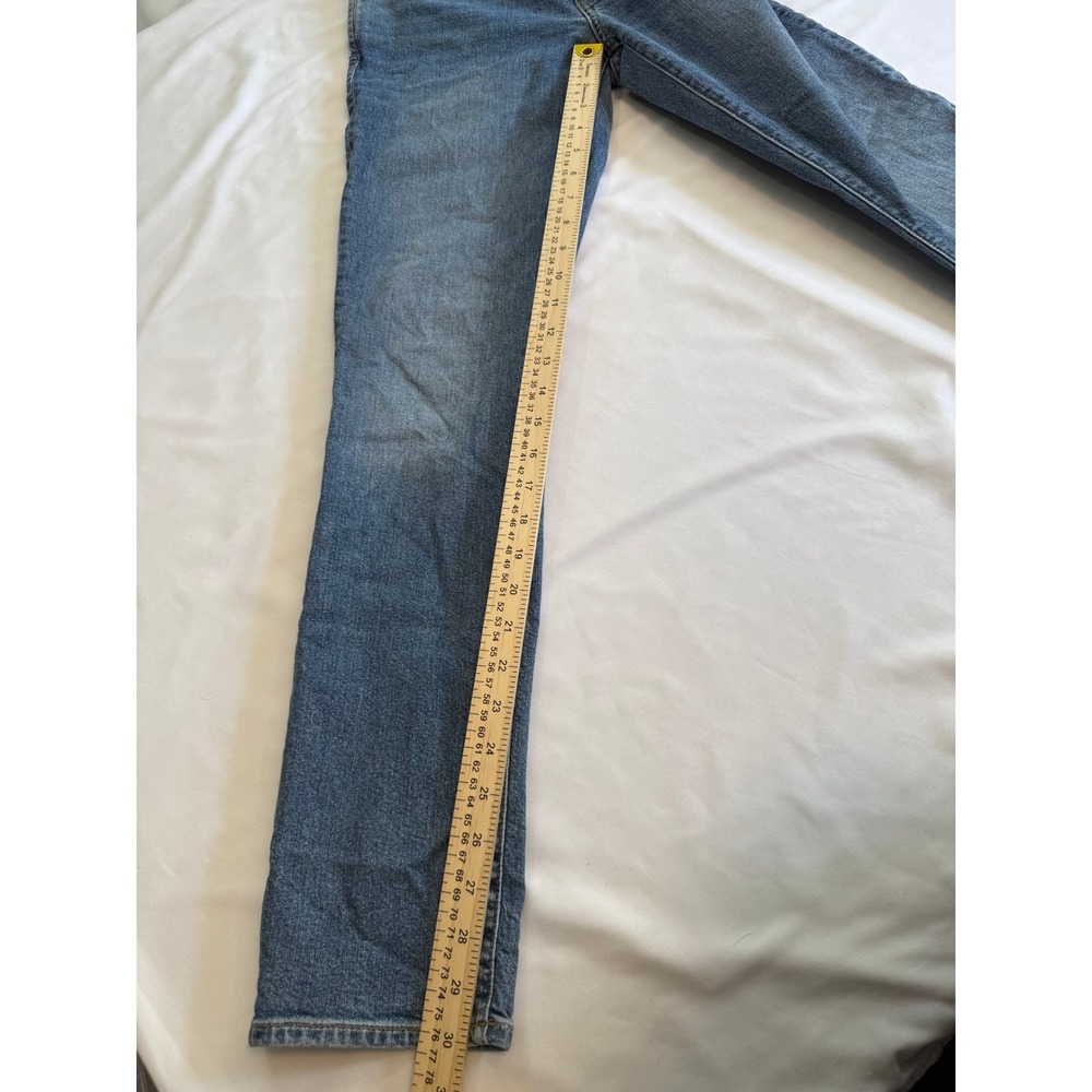 J.Crew 250 Slim Fit Jeans Mens 33x32 Medium Wash Blue Denim Pants - Picture 7 of 9